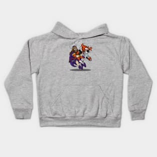 Minnesota Vikings Fans - Kings of the North vs Choking Kitties Kids Hoodie